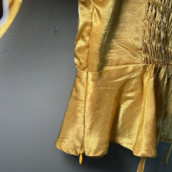 Yellow Gold Moon River Top - Picture 6 of 6